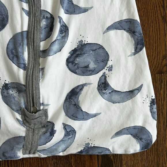 Burt's Bees Sleep Sack Large Celestial Moon Print 12-18 mo Beekeeper Organic - Picture 3 of 7